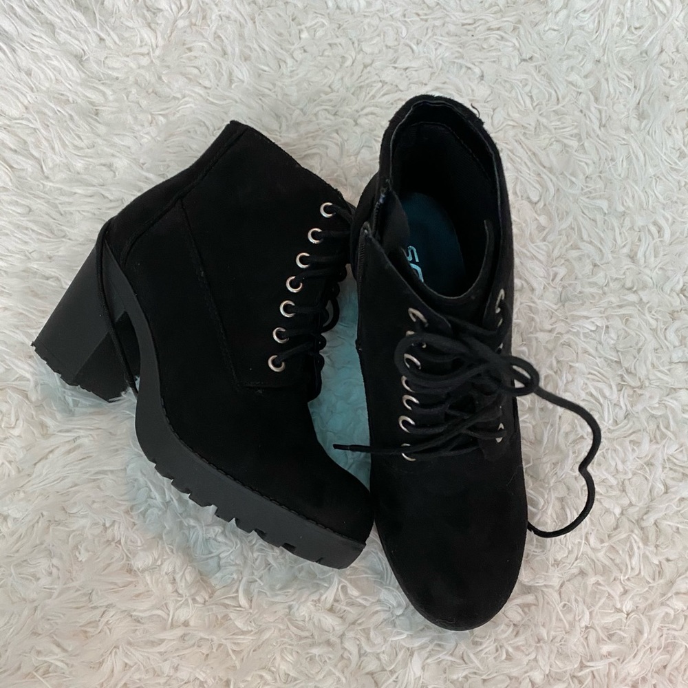 Black booties